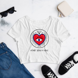 Heart Rock & Soul Crop Tee